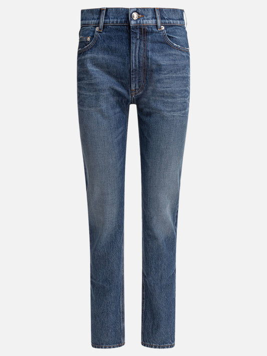 Straight-leg jeans Solid colour  Blue - Max Mara Sportmax Women | PLP | VIETTI Online Store 
