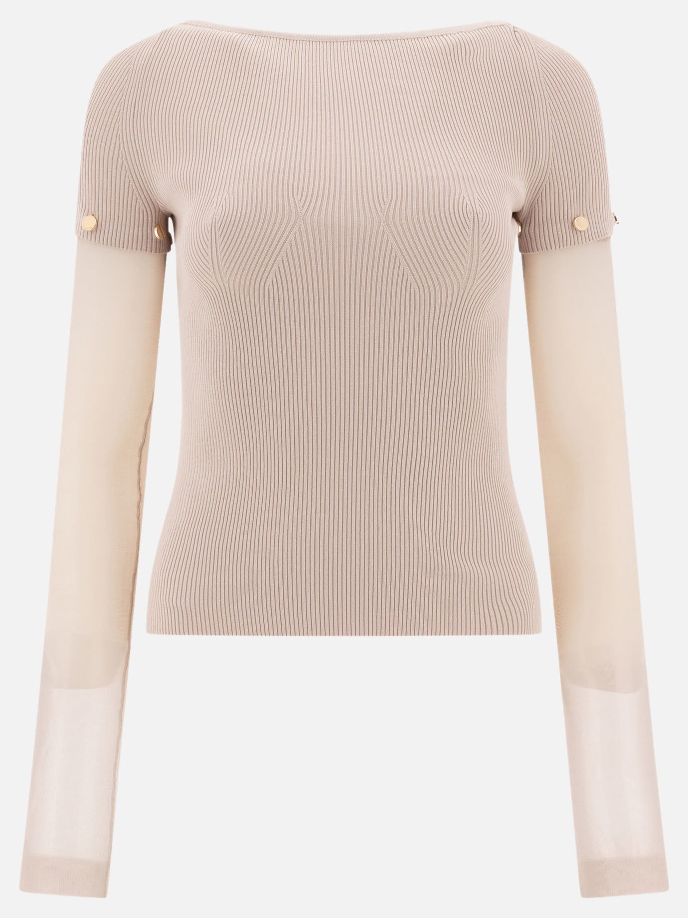 Crewneck t-shirts Solid colour  Pink - Max Mara Sportmax Women | PDP | VIETTI Online Store | thumbnail
