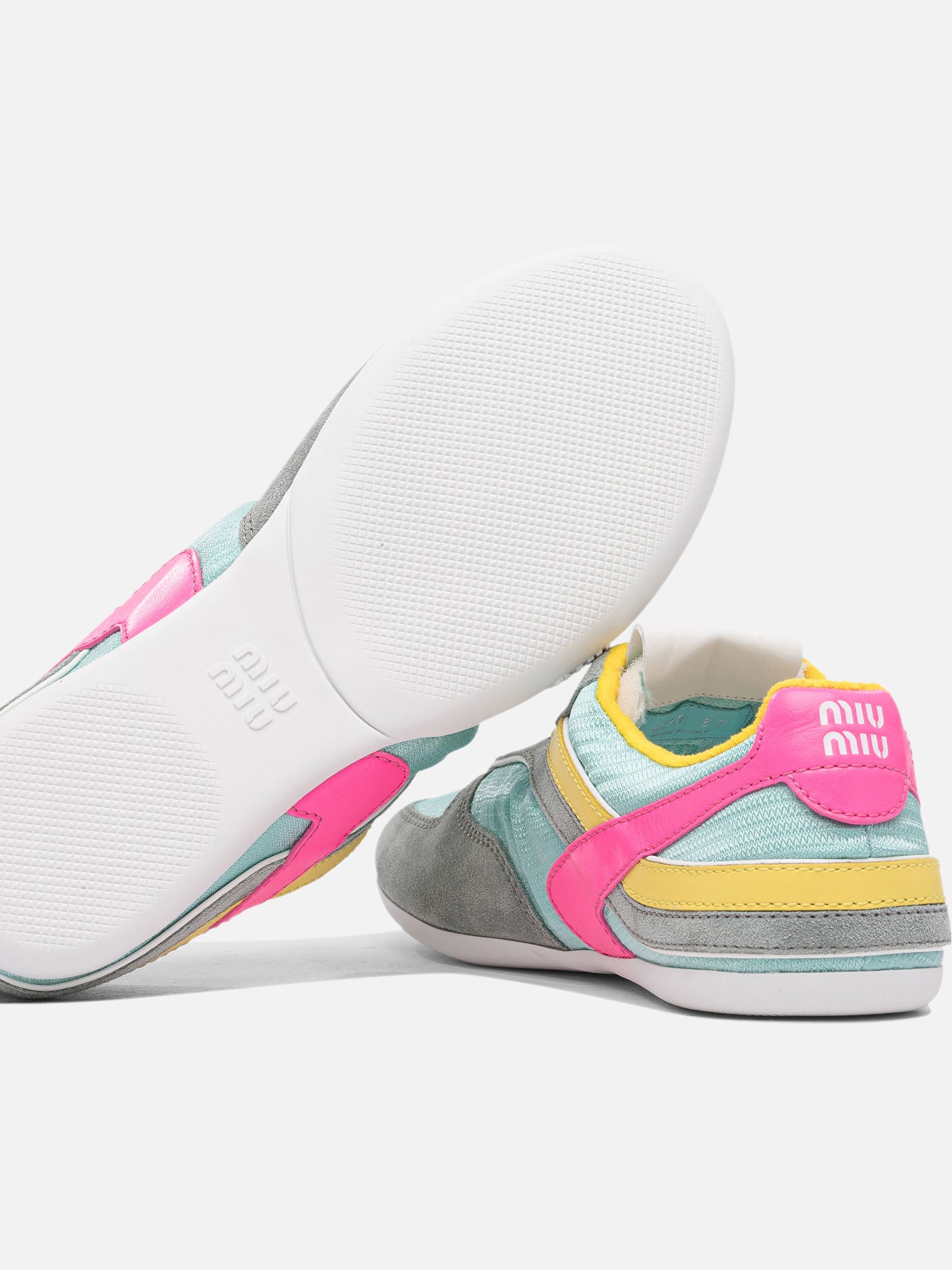 Miu Miu &quot;Gymnasium&quot; sneakers 19005248_36 Light blue thumbnail_5
