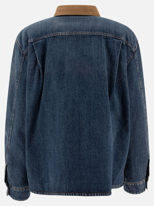Down jackets Logo  Blue - Miu Miu Women | PLP | VIETTI Online Store | 2

