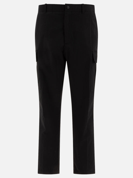 Moncler Gabardine cargo trousers 15255555_46 Black 1