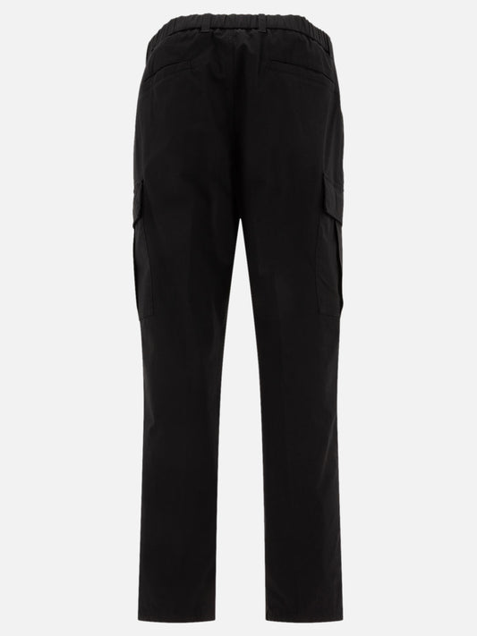 Moncler Gabardine cargo trousers 15255555_46 Black 2