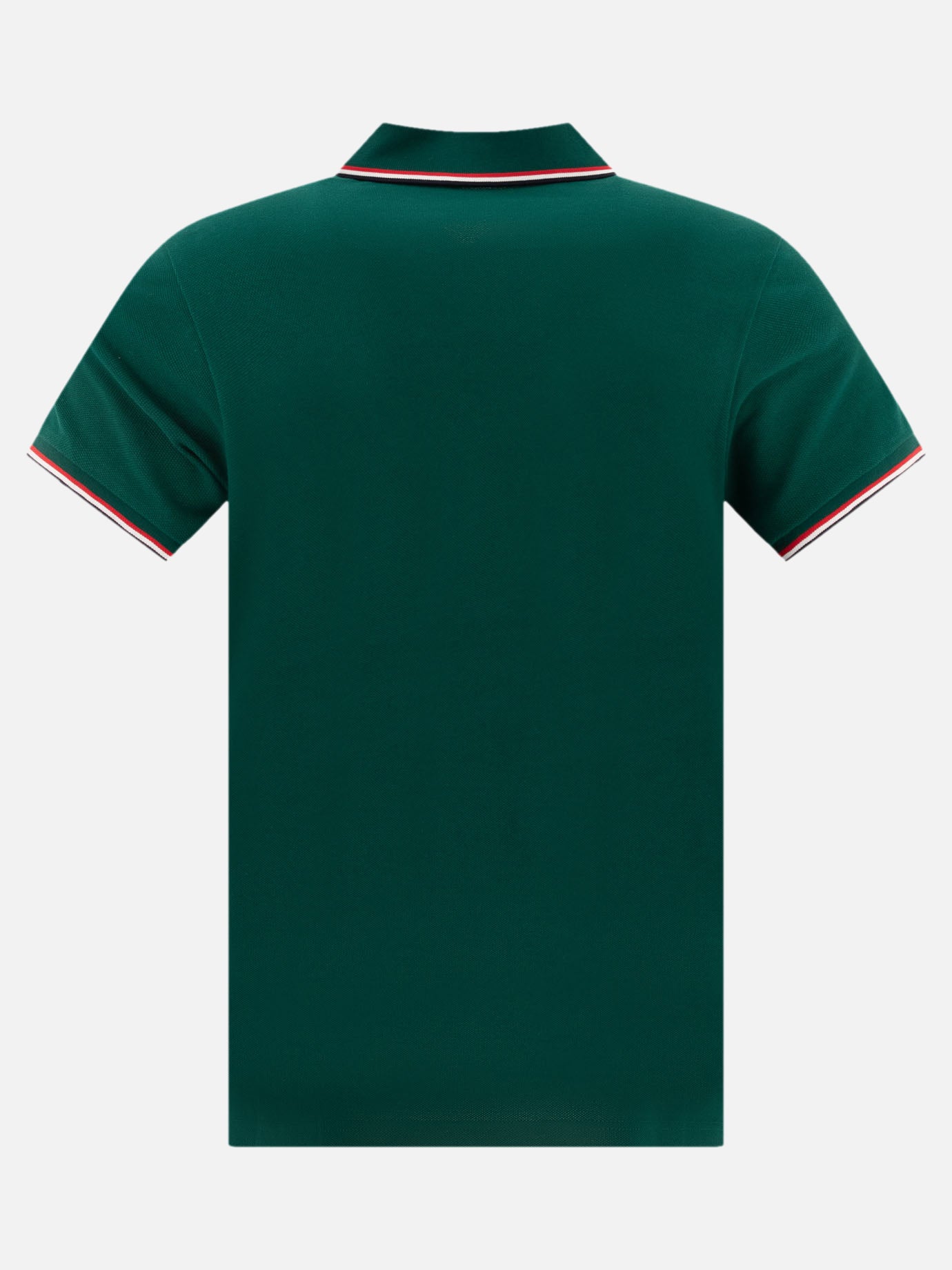 Moncler Polo shirt with logo Green