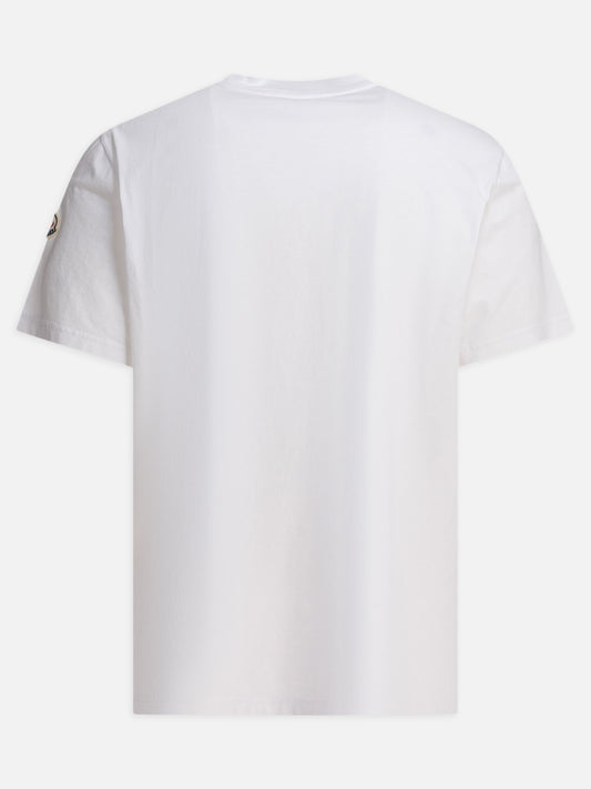 Crewneck t-shirts Logo  White - Moncler Men | PLP | VIETTI Online Store | 2
