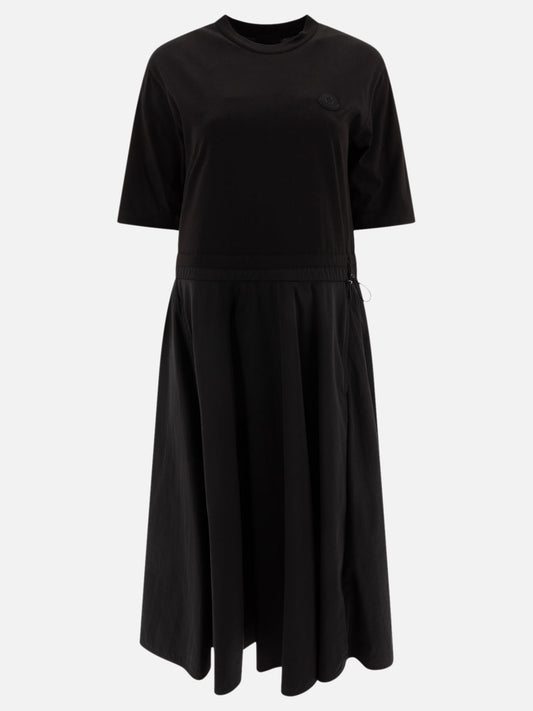 Moncler Pleated midi dress 15822010_XS Black 1