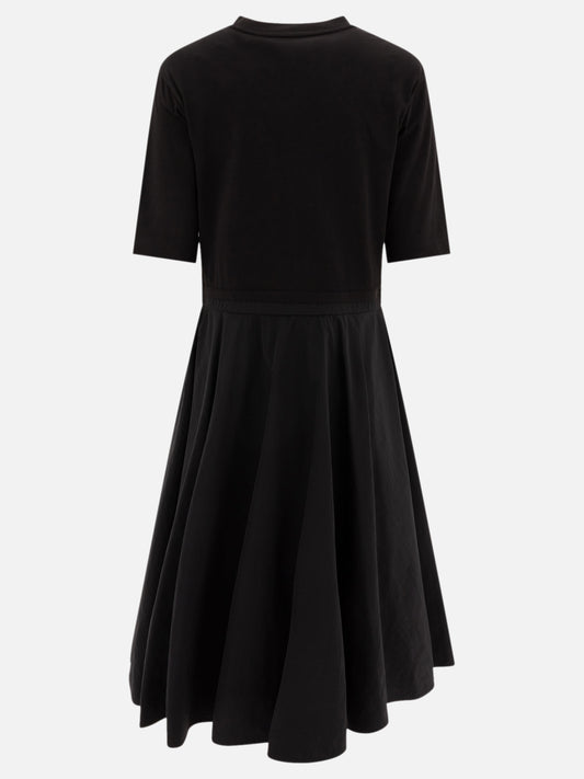 Moncler Pleated midi dress 15822010_XS Black 2