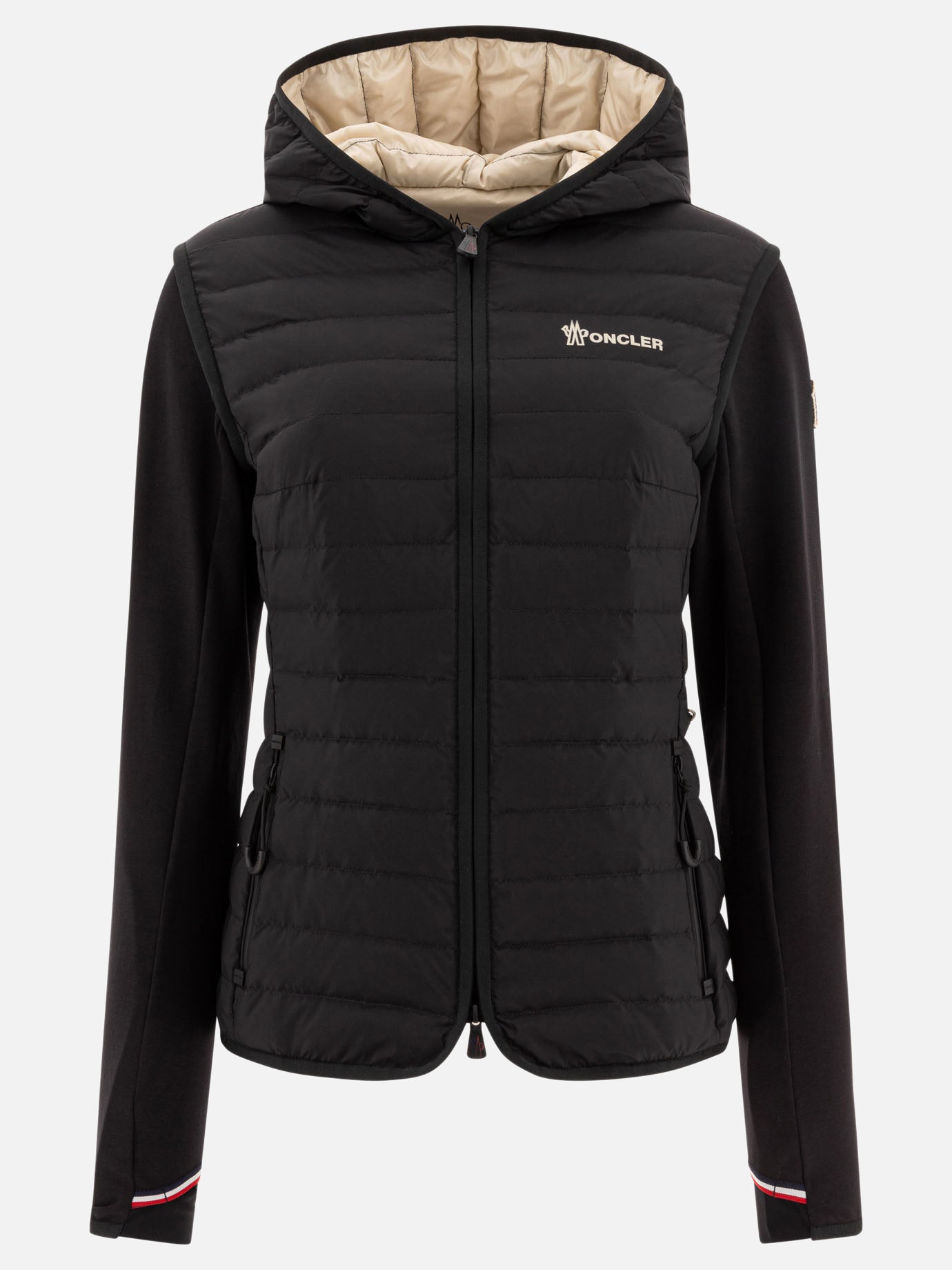 Quilted & Utility Jackets Logo  Black - Moncler Grenoble Women | PDP | VIETTI Online Store | thumbnail