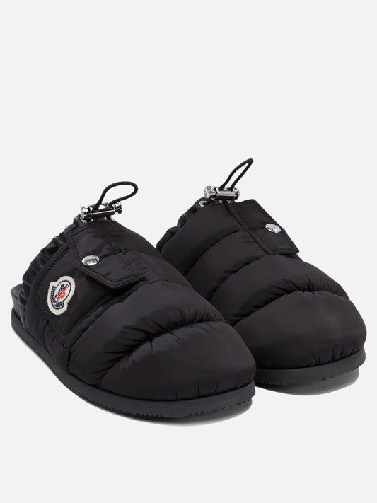 Moncler "Mon Pocket" slippers 18078072_37 Black 2