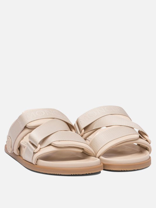 Moncler "Mon Summer" slides 14427485_36 Beige 2