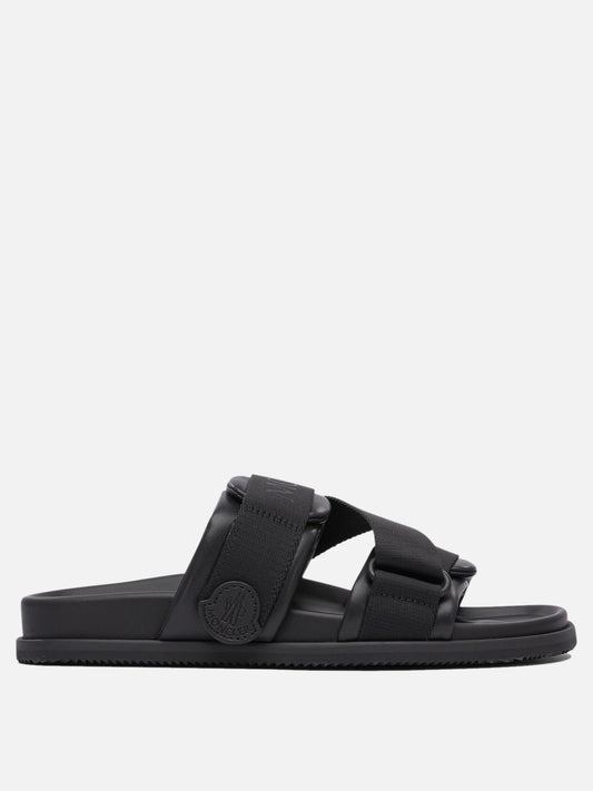 Moncler "Mon Summer" slides 18999171_36 Black 1