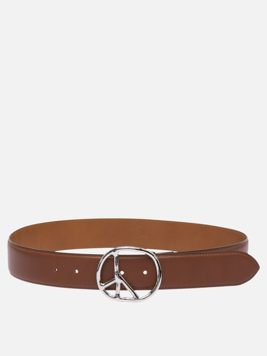 Leather belts 100% leather  Brown - Needles Men | PDP | VIETTI Online Store 

