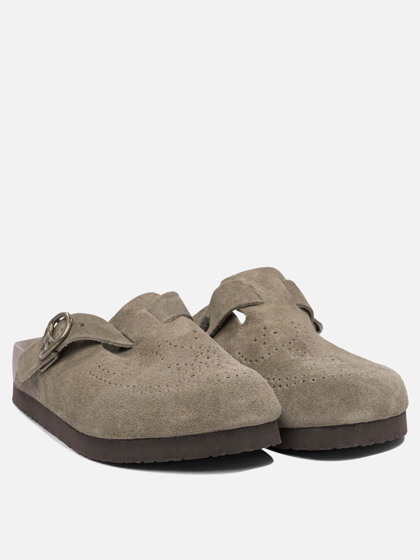 Slippers 100% leather - 100% rubber  Beige - Needles Men | PDP | VIETTI Online Store | Zoom-Modal_2

