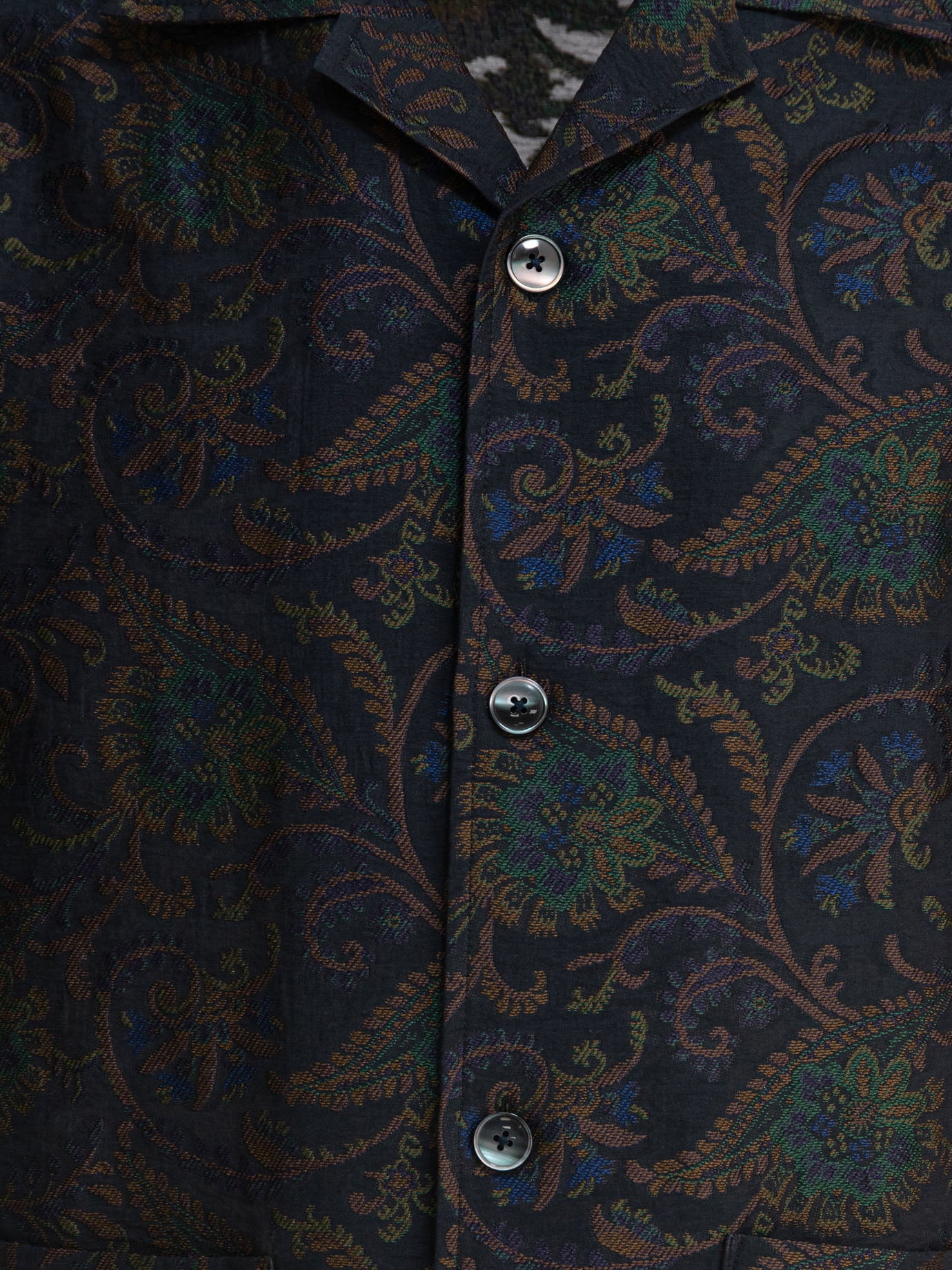 Needles Shirt &quot;Cabana&quot; 15950394_S Blue thumbnail_3