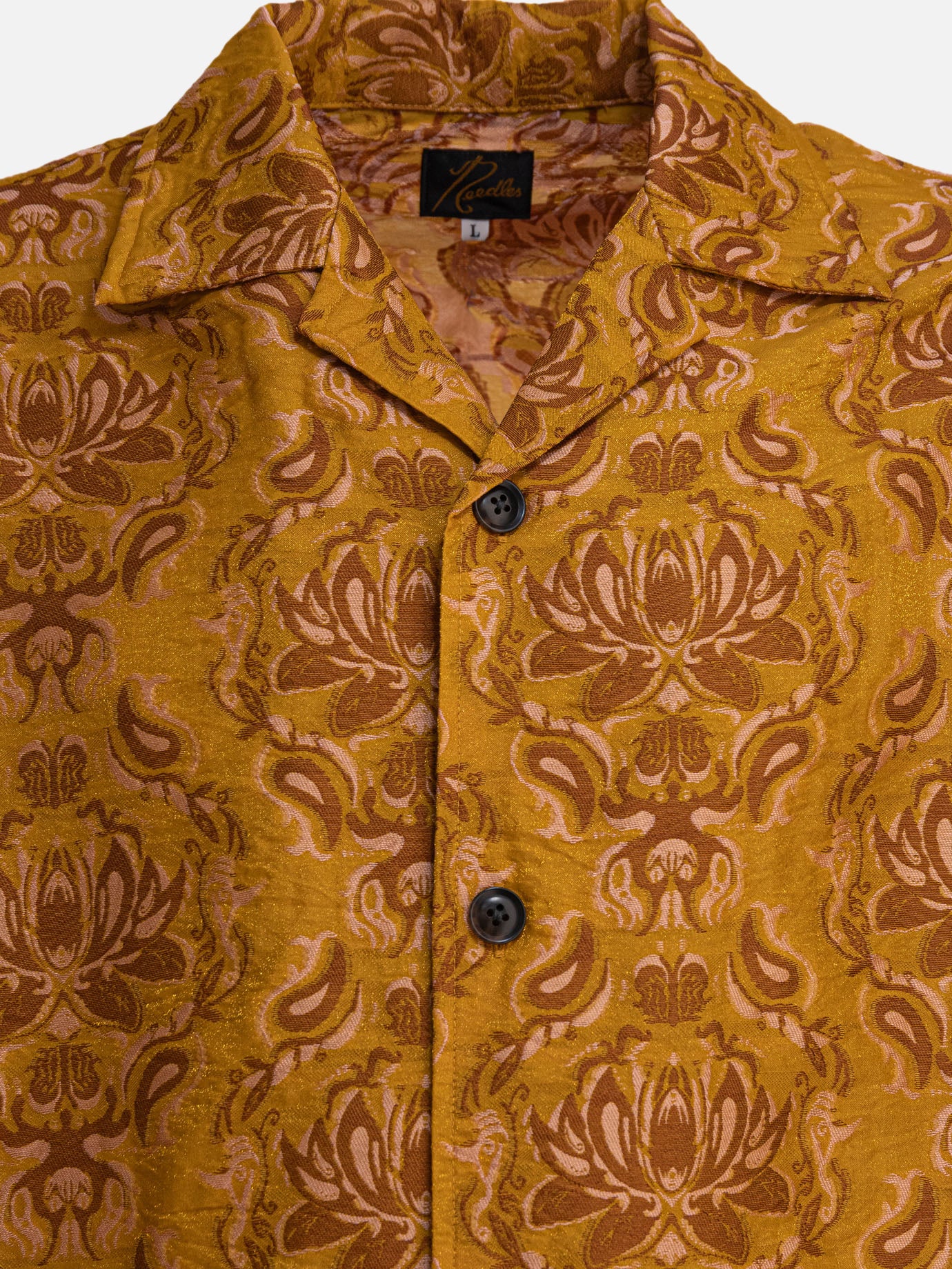 Casual shirts Print  Yellow - Needles Men | PDP | VIETTI Online Store | thumbnail_3