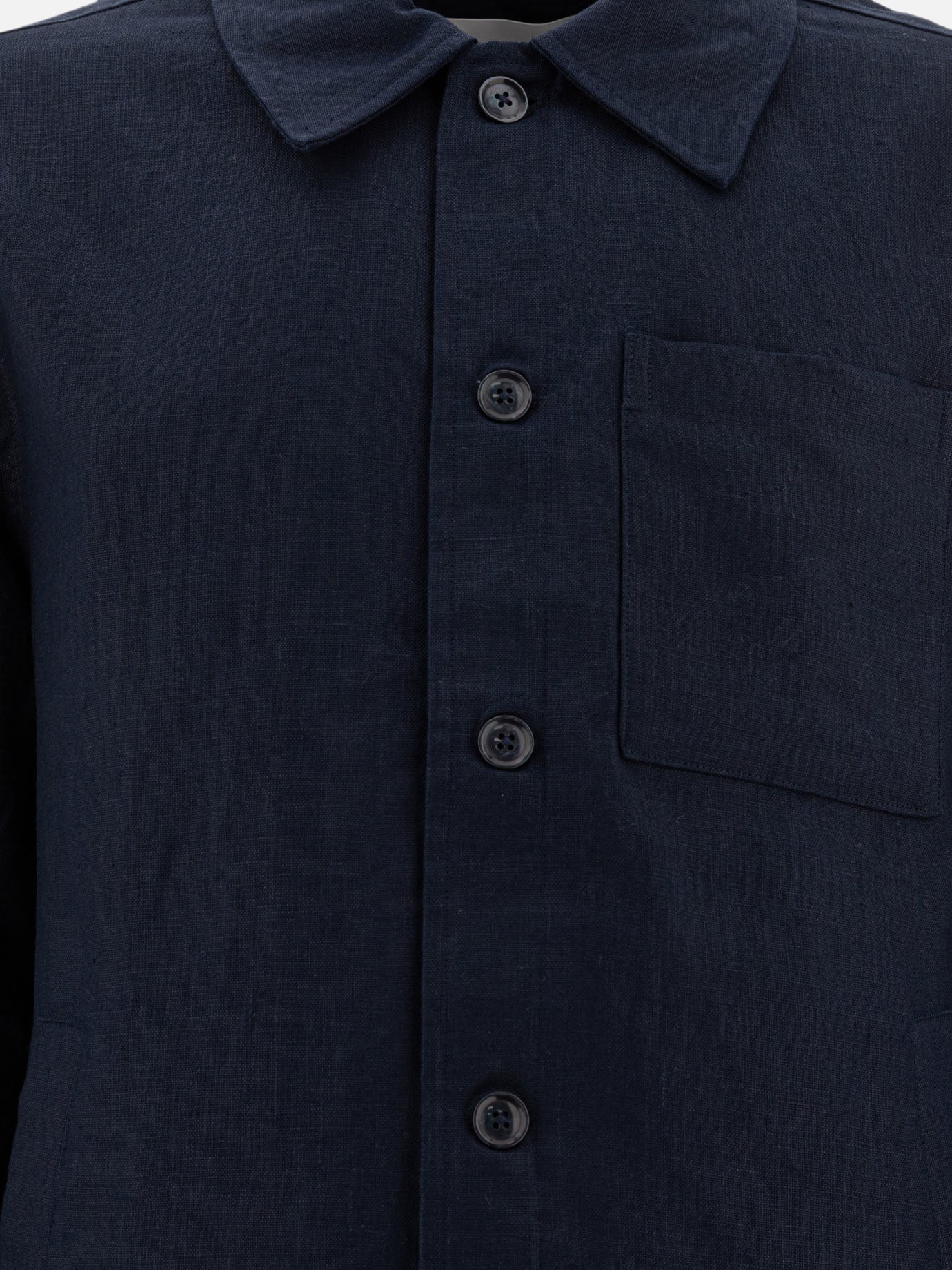 Overshirt jackets Solid colour  Blue - NN.07 Men | PDP | VIETTI Online Store | thumbnail_3