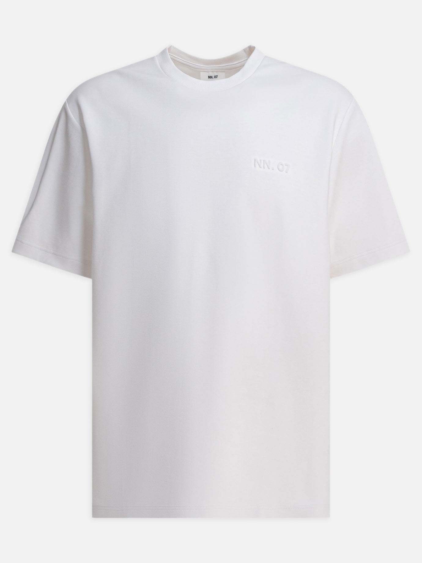 Crewneck t-shirts Solid colour  White - NN.07 Men | PDP | VIETTI Online Store | Zoom-Modal
