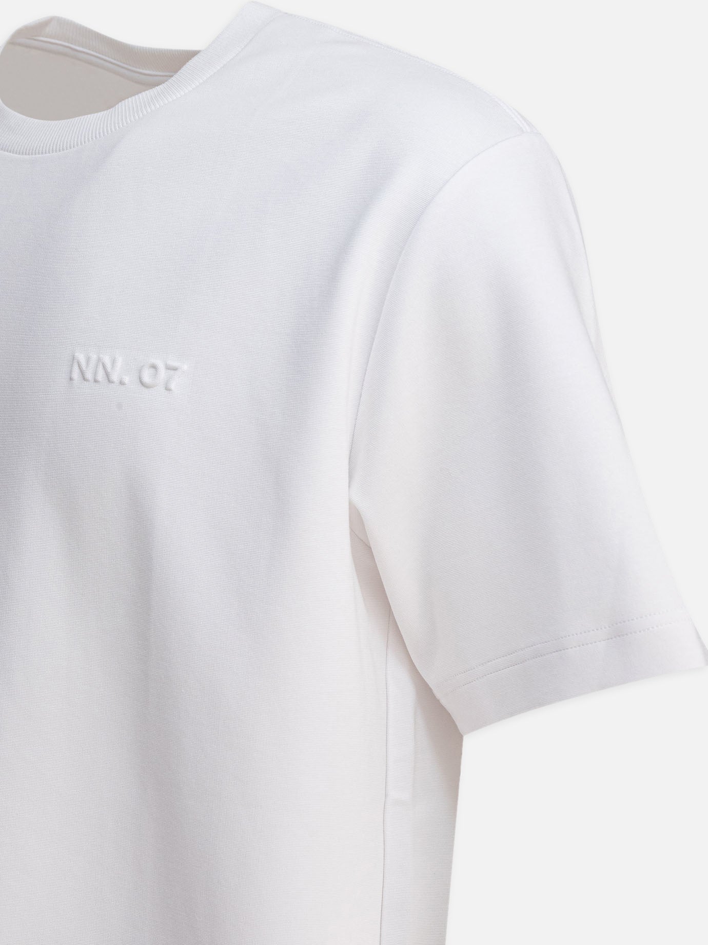 Crewneck t-shirts Solid colour  White - NN.07 Men | PDP | VIETTI Online Store | Zoom-Modal_4
