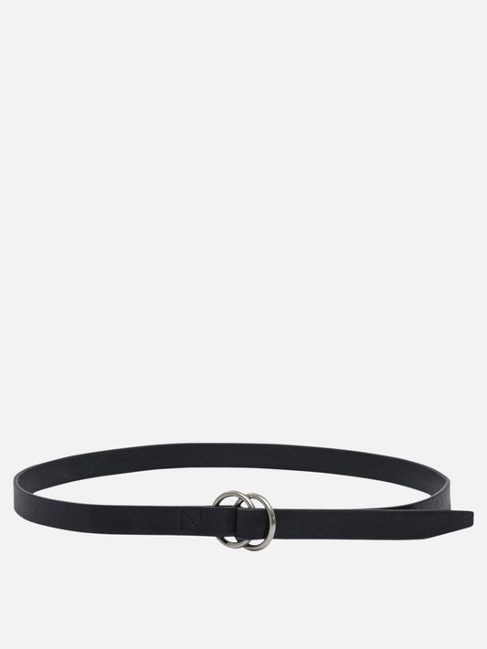 Leather belts 100% cow leather  Black - nonnative Men | PDP | VIETTI Online Store 
