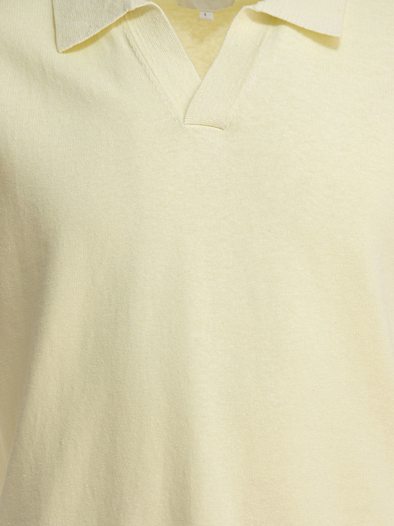 Polo shirts without buttons Solid colour  Yellow - Norse Projects Men | PDP | VIETTI Online Store | Zoom-Modal_3
