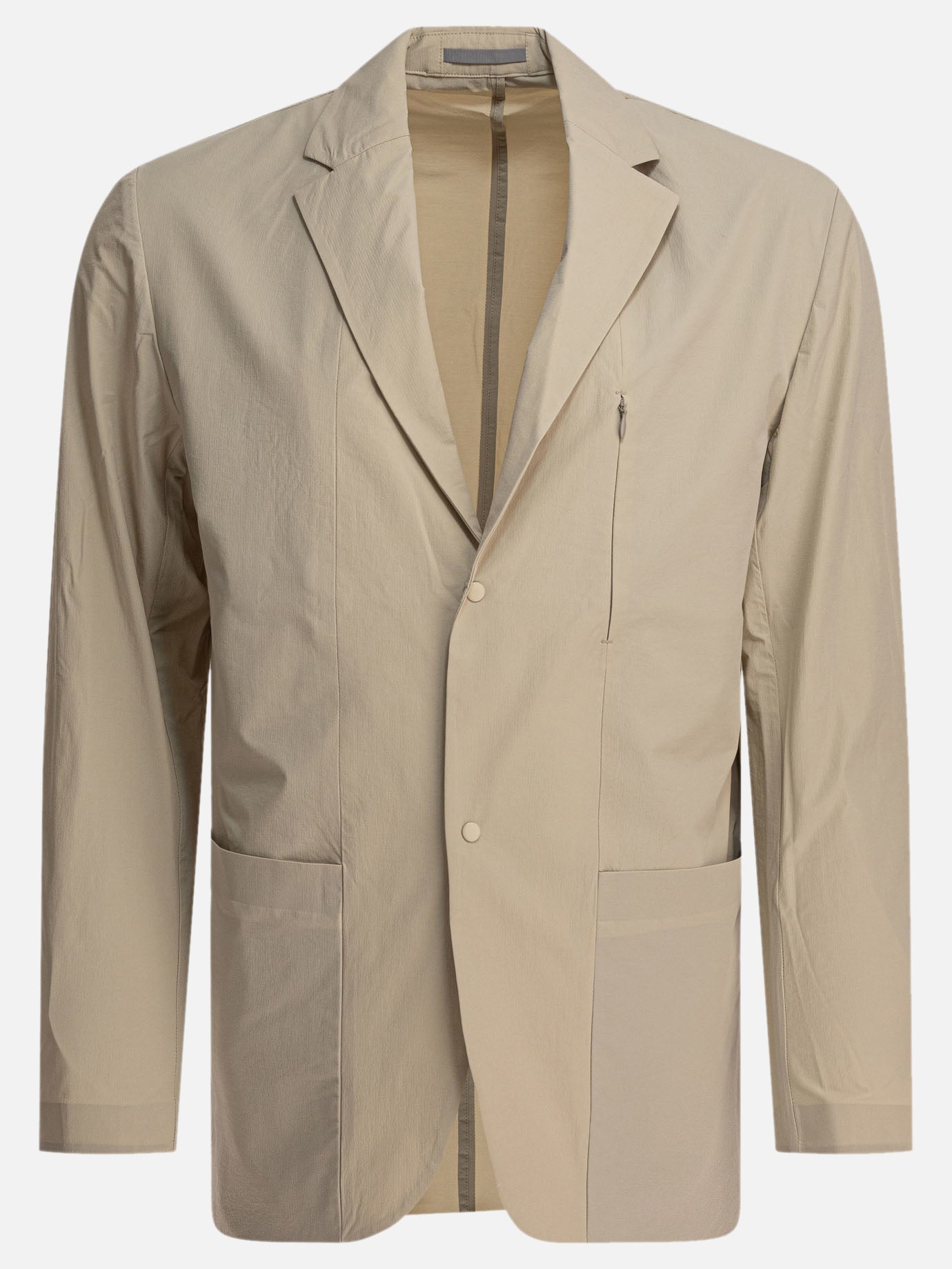 Norse Projects &quot;Emil Travel Light&quot; blazer jacket 14135317_S Beige thumbnail_1