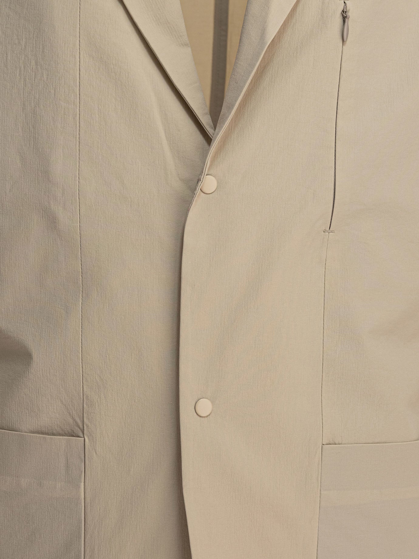 Norse Projects &quot;Emil Travel Light&quot; blazer jacket 14135317_S Beige thumbnail_3