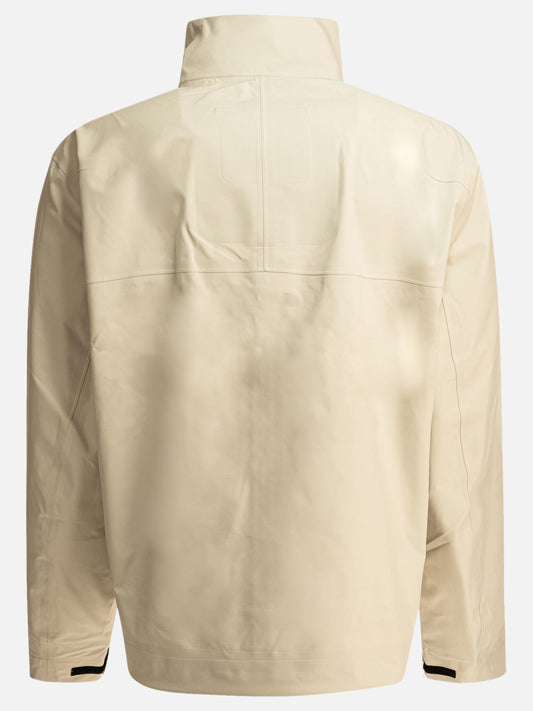 Norse Projects "3L Stand Collar" waterproof jacket 12153170_S White 2
