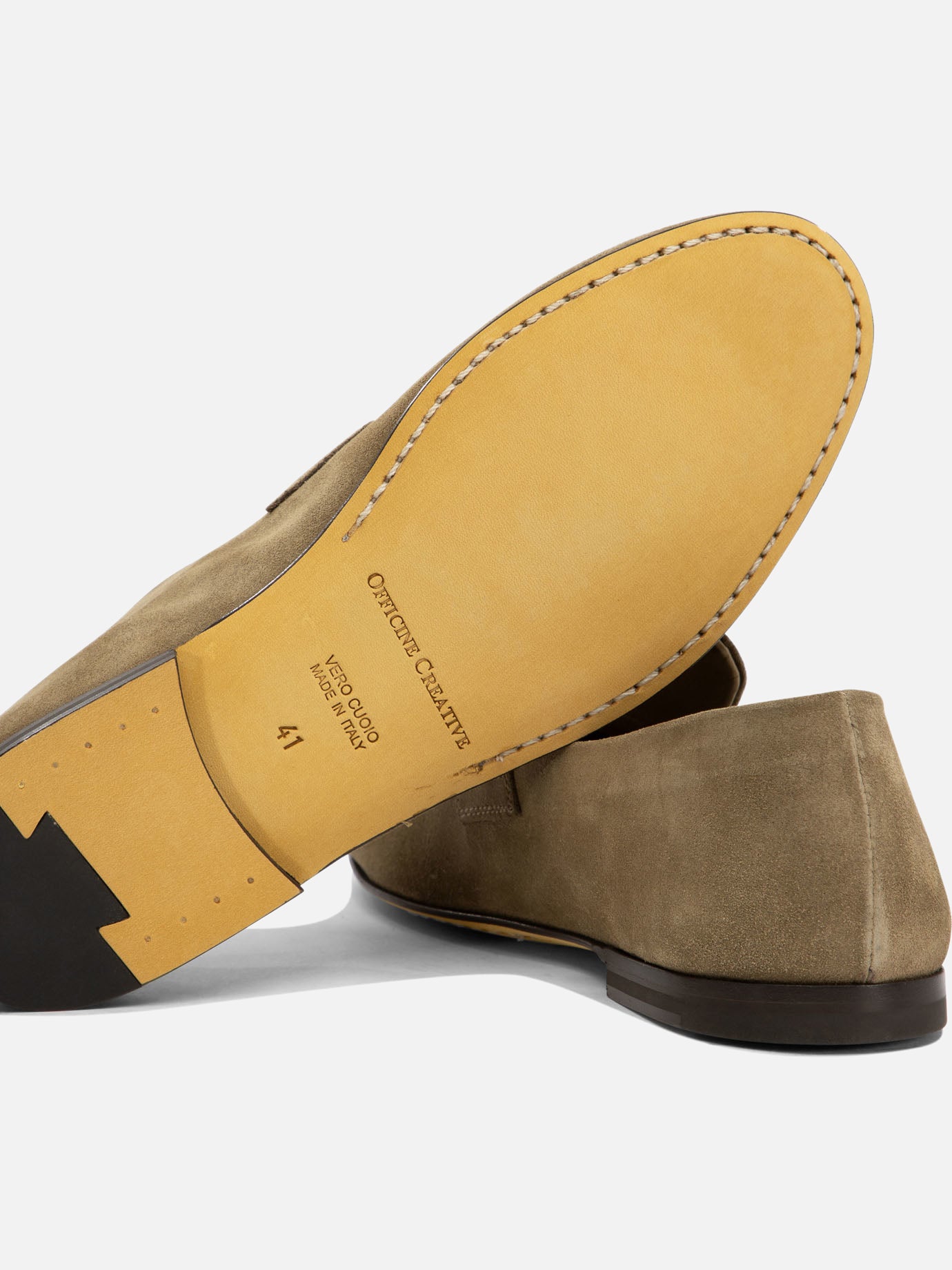 Loafers 100% leather - 100% leather  Brown - Officine Creative Men | PDP | VIETTI Online Store | thumbnail_5