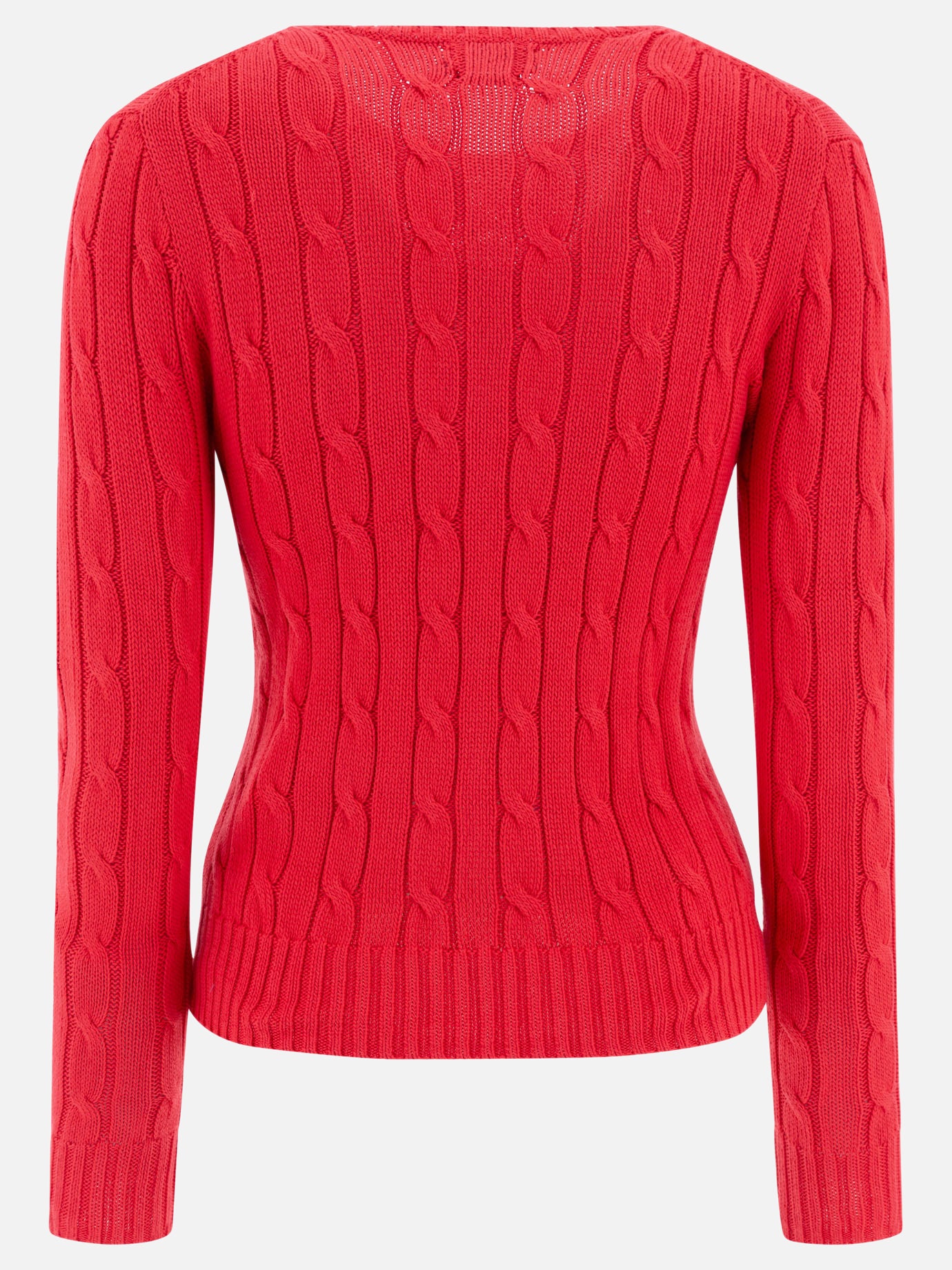 Polo Ralph Lauren Crew-neck cable-knit sweater 18962511_S Red thumbnail_2