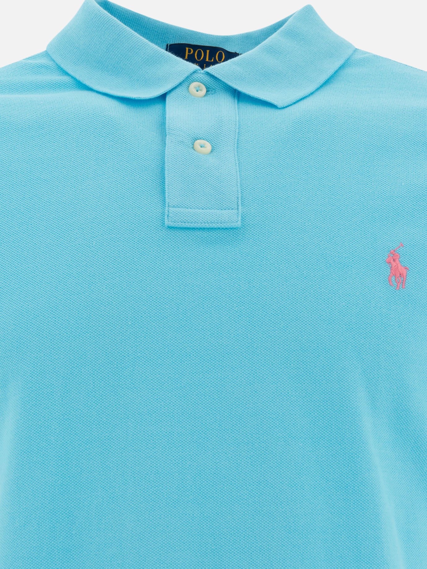 Polo shirts with buttons Logo  Light blue - Polo Ralph Lauren Men | PDP | VIETTI Online Store | Zoom-Modal_3
