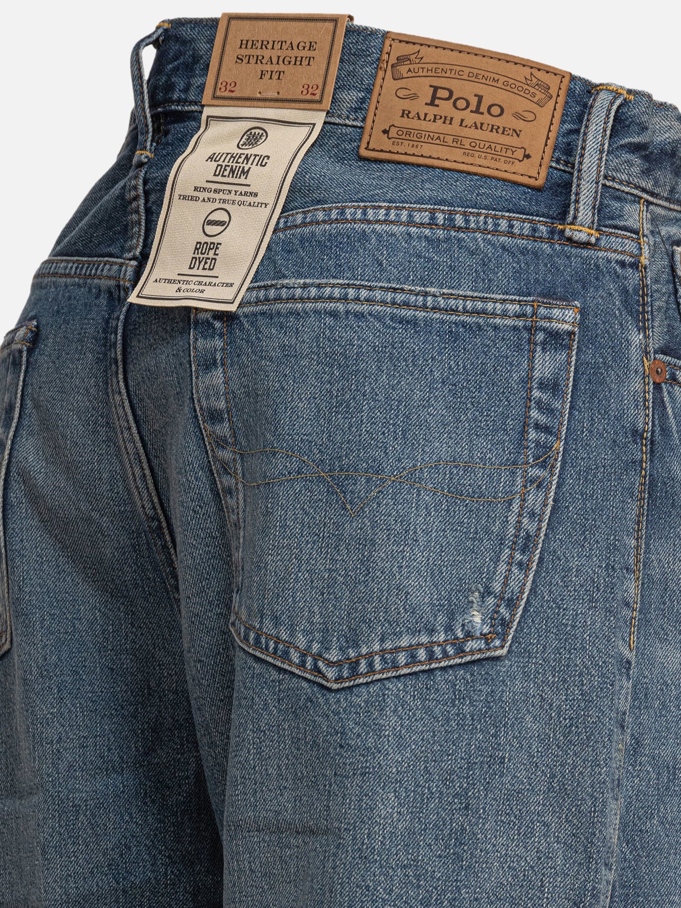 Straight-leg jeans Denim  Blue - Polo Ralph Lauren Men | PDP | VIETTI Online Store | thumbnail_4