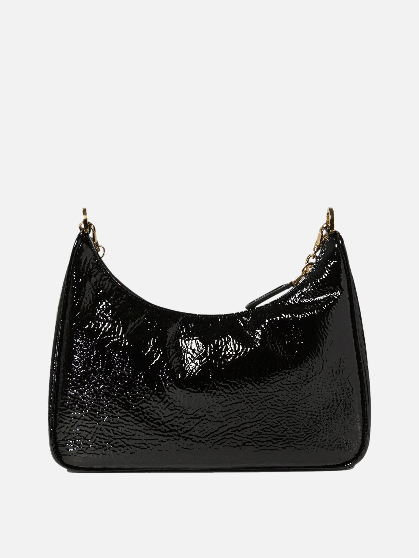 Prada Re-Edition naplak patent leather mini-bag