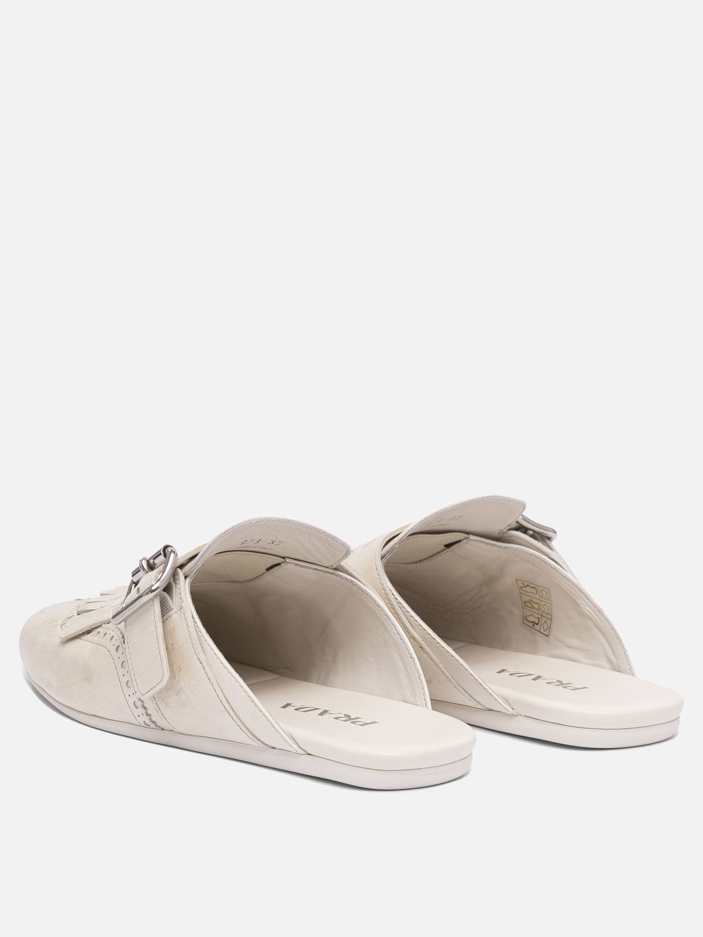 Prada "Shuffle" sabot Beige