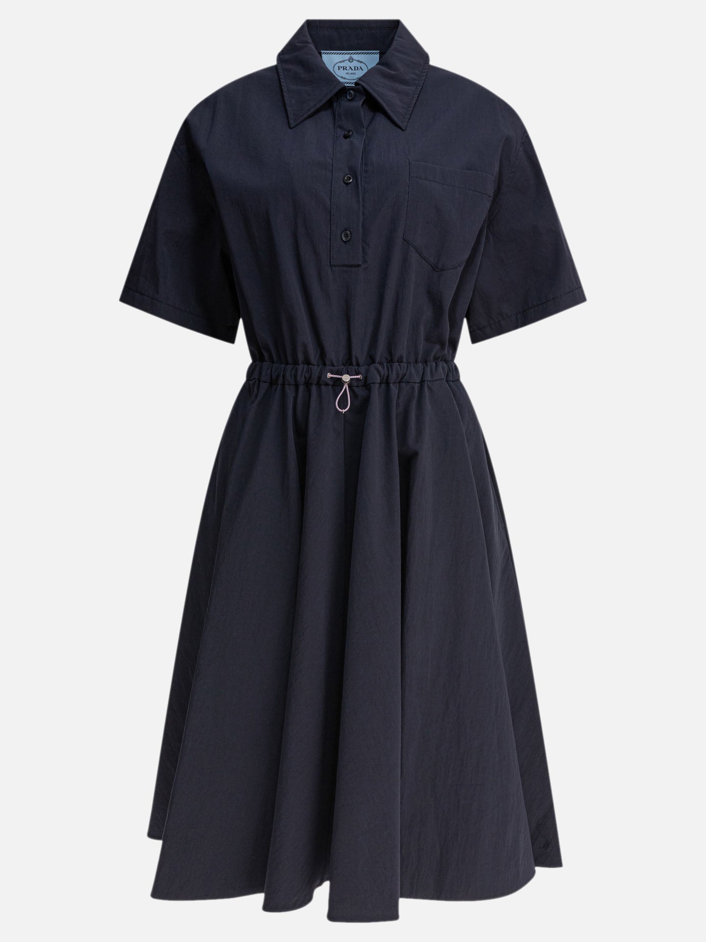 Mini dresses Solid colour  Blue - Prada Women | PDP | VIETTI Online Store | thumbnail