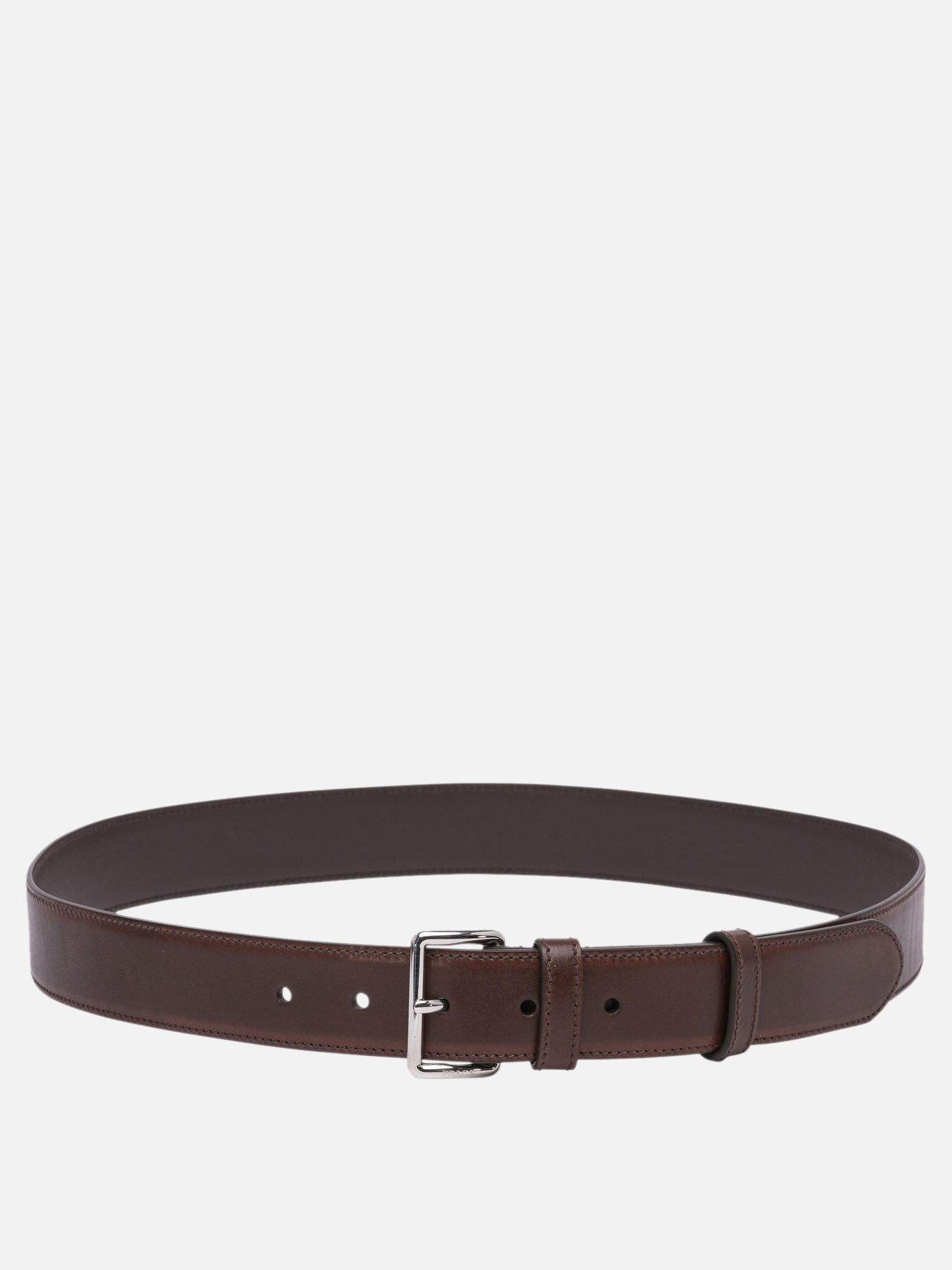 Prada Leather belt 15568191_90 Brown thumbnail_1