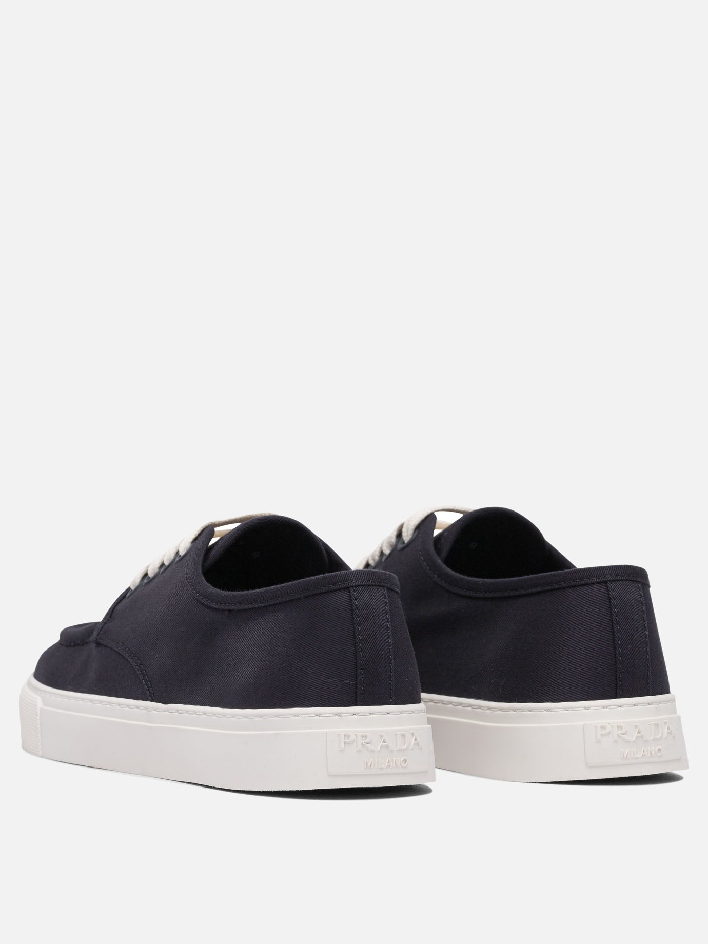 Prada Canvas sneaker 12358745_6 Blue thumbnail_4