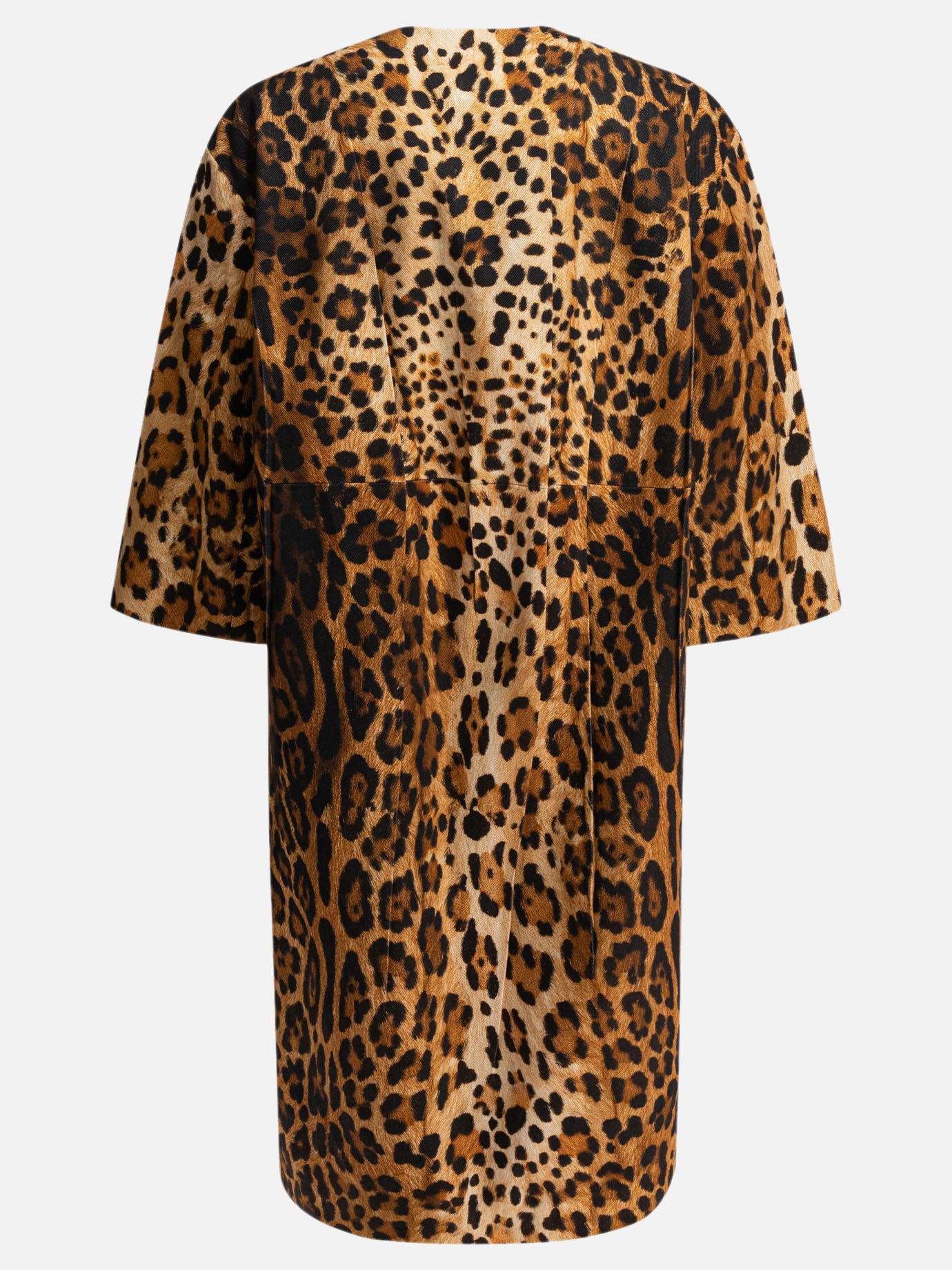 Long coats Animal print  Brown - Prada Women | PDP | VIETTI Online Store | thumbnail_2