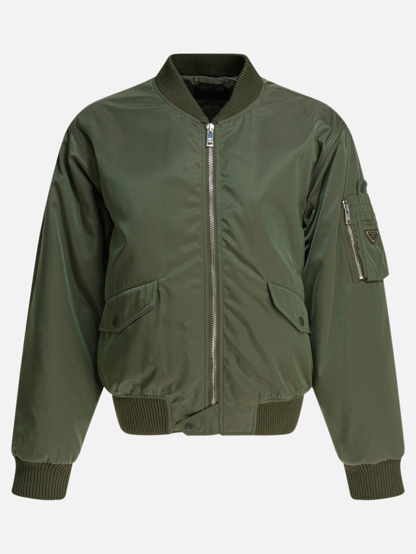 Prada Re-Nylon bomber jacket 11774521_M Green thumbnail_1