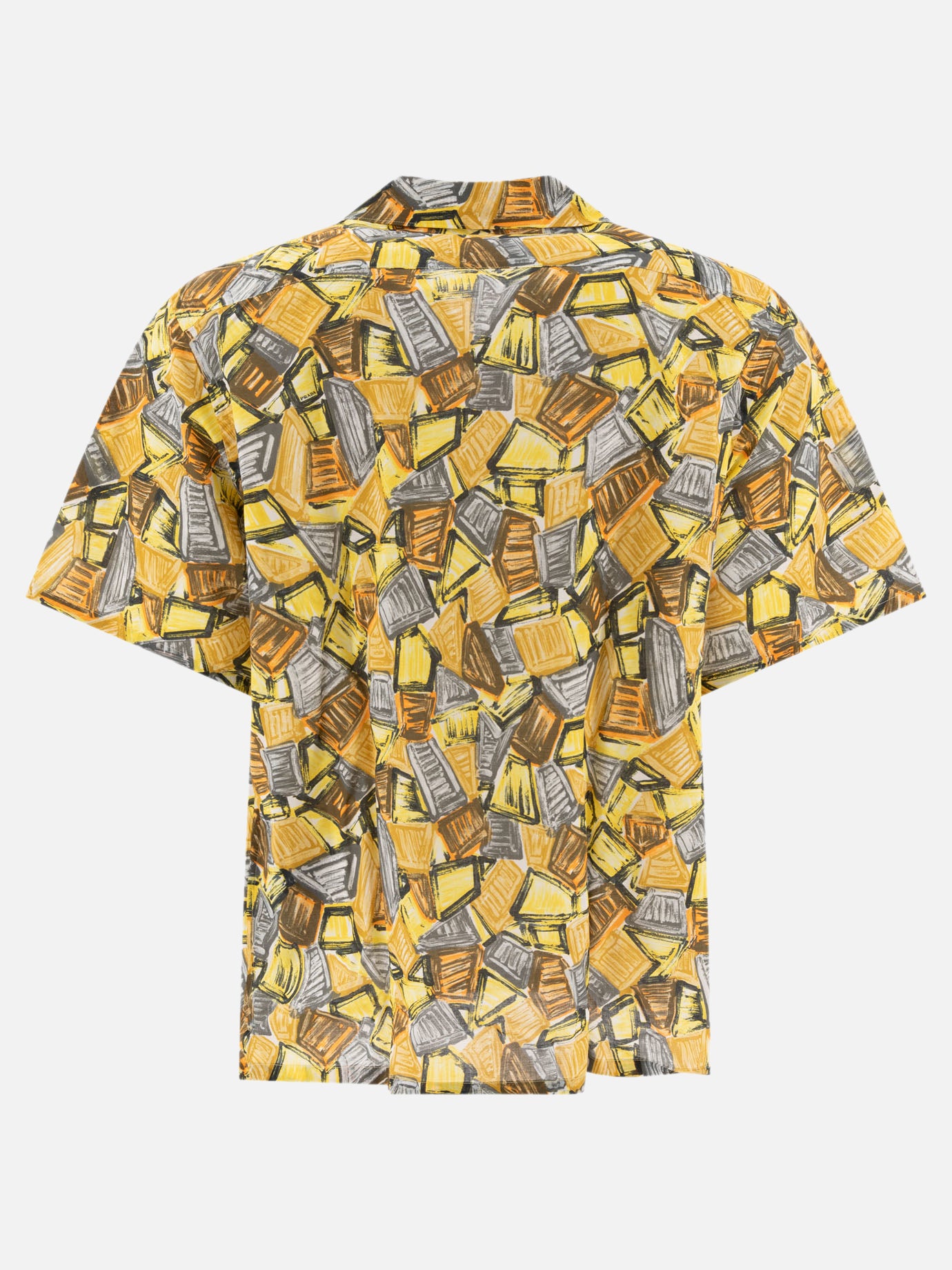 Casual shirts Print  Yellow - Prada Men | PDP | VIETTI Online Store | thumbnail_2