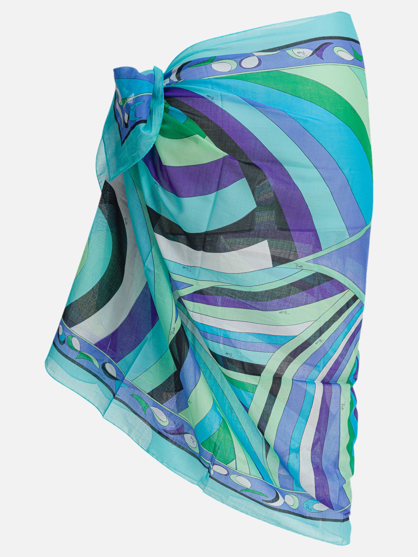 Beach dresses Print  Light blue - Pucci Women | PDP | VIETTI Online Store | Zoom-Modal_2
