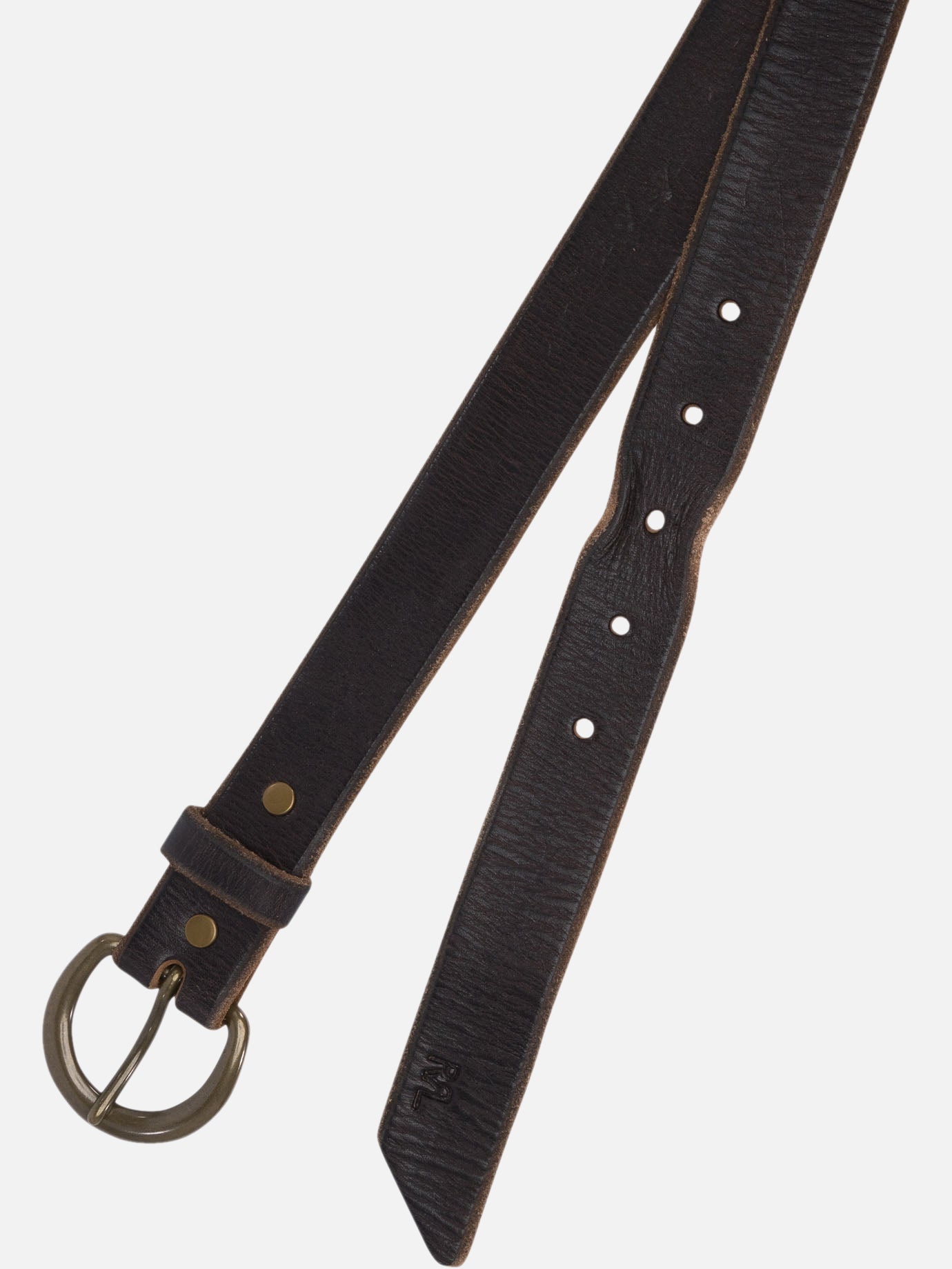 Leather belts 100% cow leather  Brown - RRL by Ralph Lauren Men | PDP | VIETTI Online Store | Zoom-Modal_2

