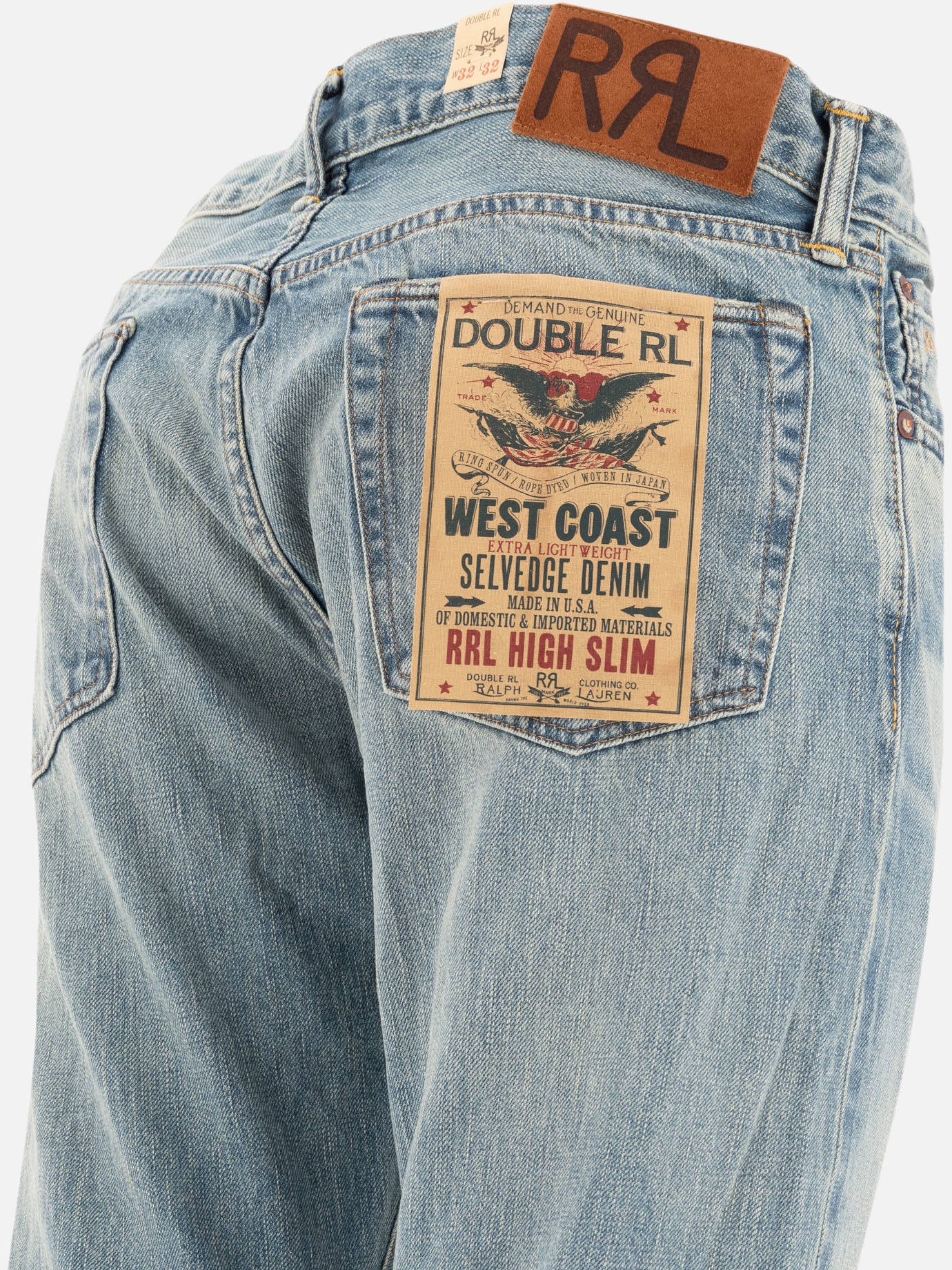 RRL by Ralph Lauren Straight-leg jeans 14713295_31/32 Light blue thumbnail_4