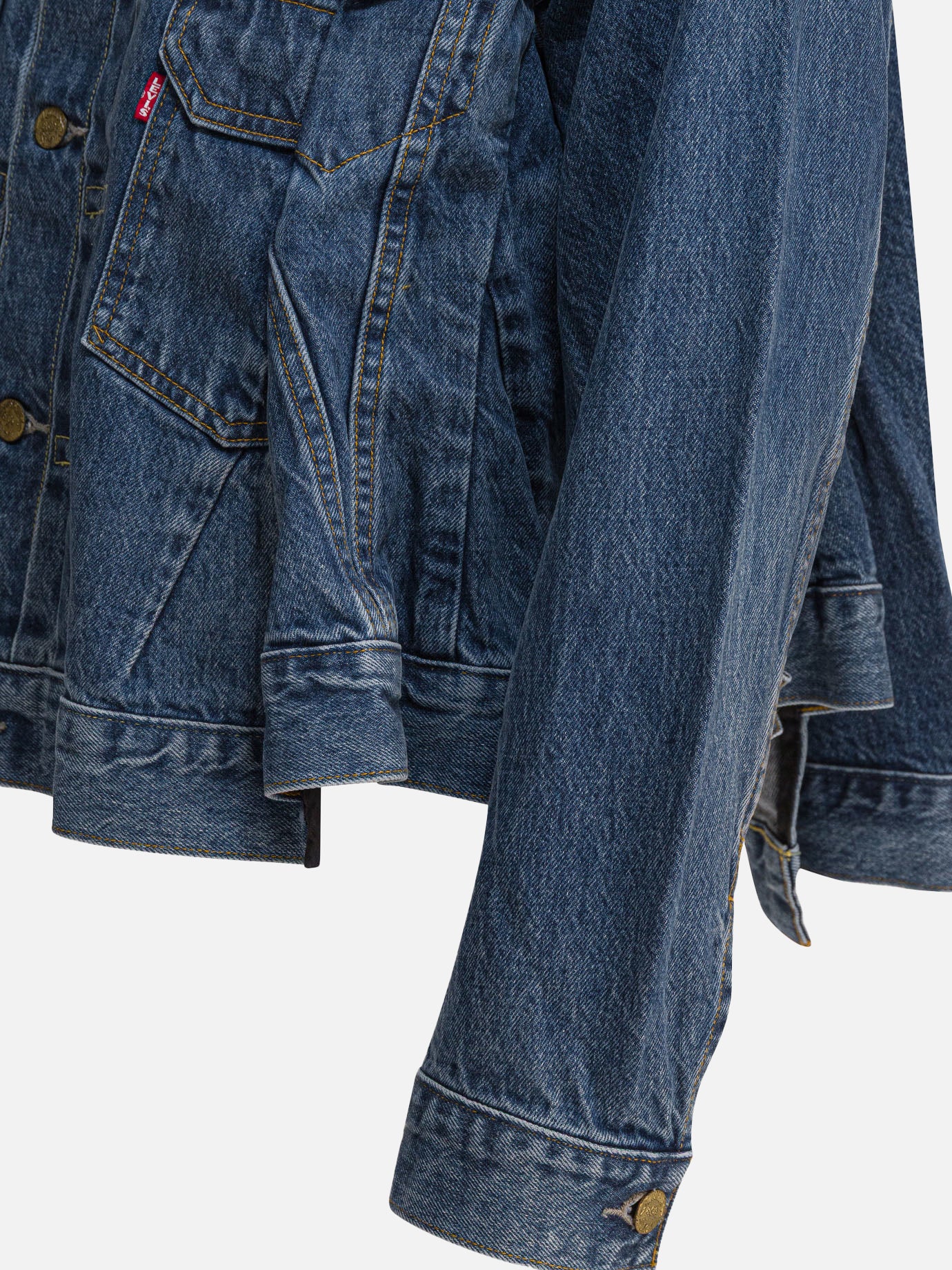 Denim jackets Denim  Blue - Sacai Women | PDP | VIETTI Online Store | thumbnail_4