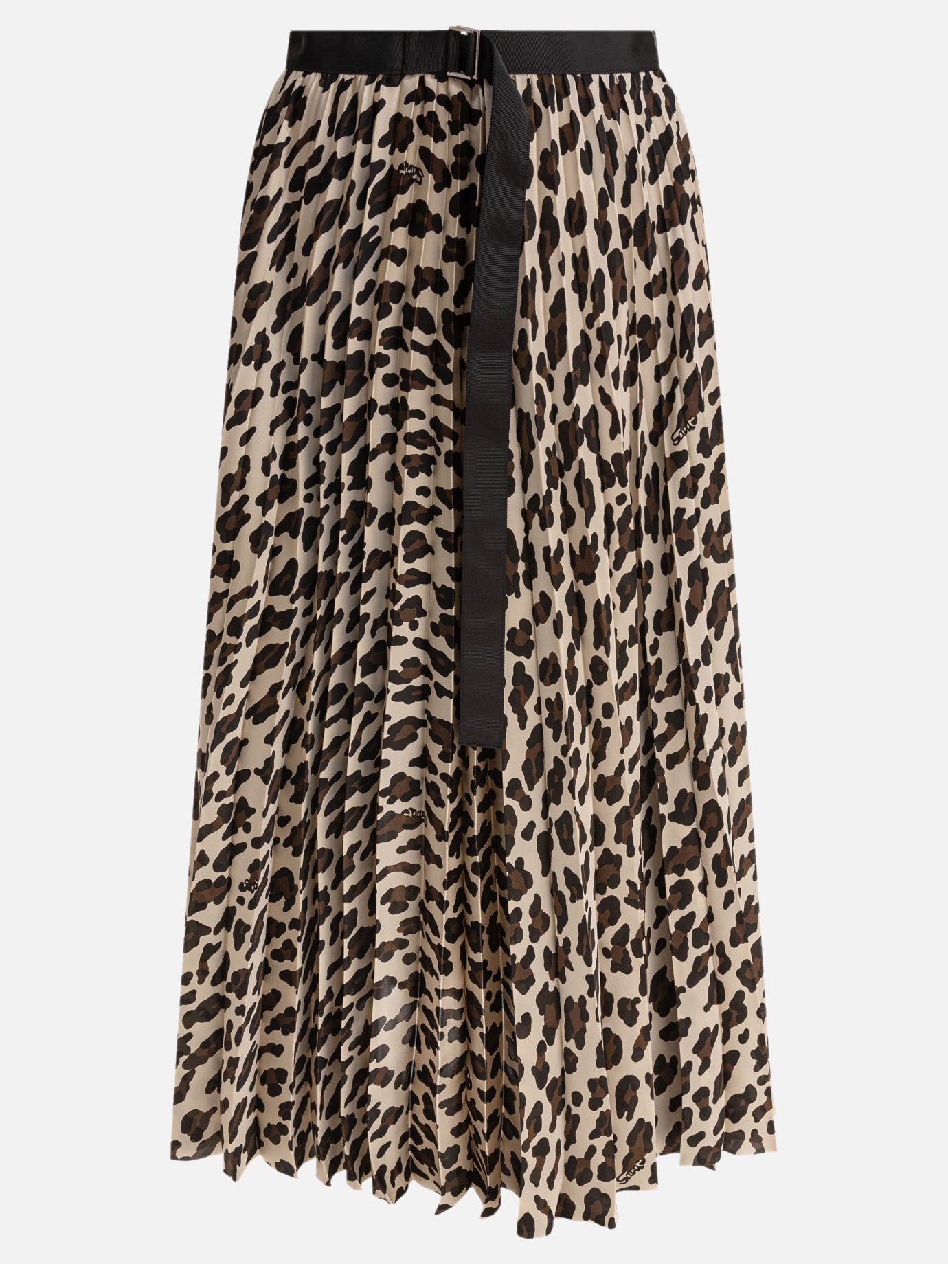 Sacai Leopard skirt 14897916_1 Beige thumbnail_1