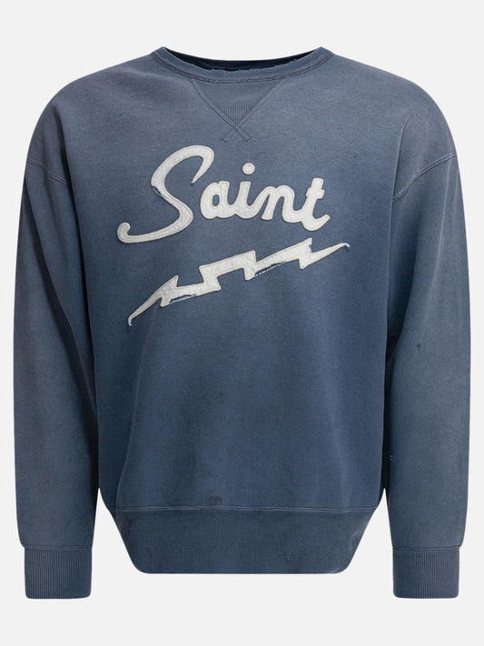 Crewnecks Logo  Blue - ©SAINT M×××××× Men | PLP | VIETTI Online Store 
