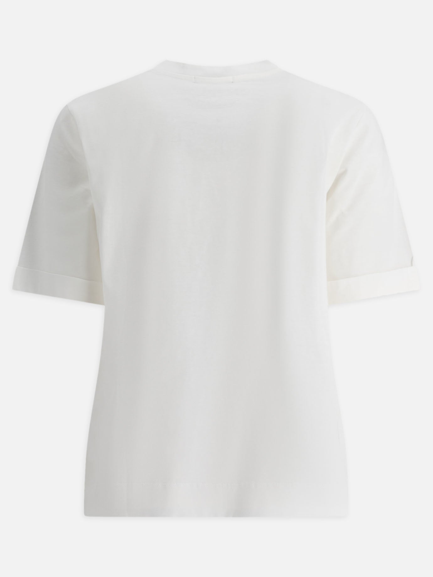 Crewneck t-shirts Solid colour  White - Soeur Women | PDP | VIETTI Online Store | Zoom-Modal_2

