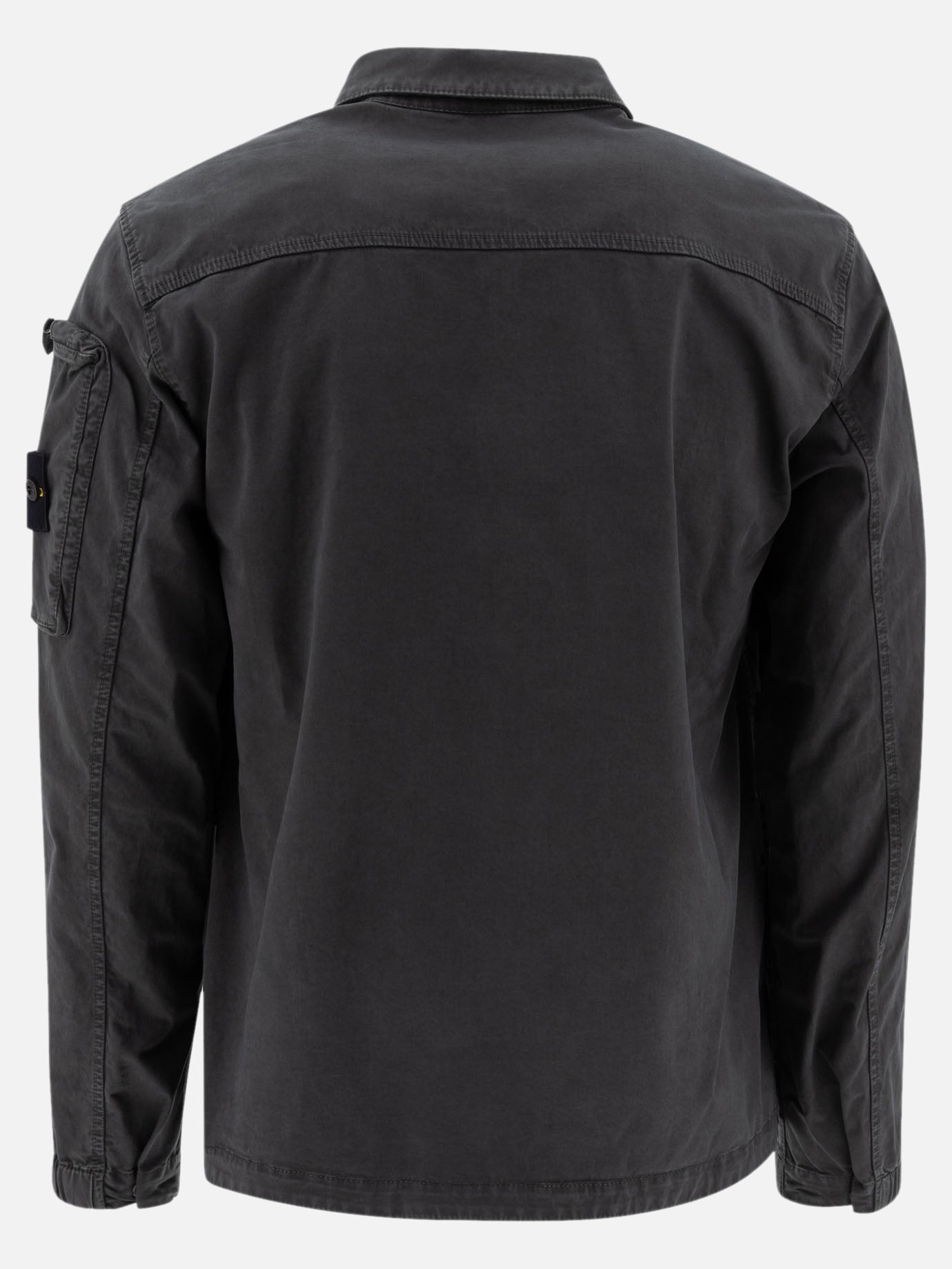 Overshirt jackets Logo  Grey - Stone Island Men | PDP | VIETTI Online Store | Zoom-Modal_2
