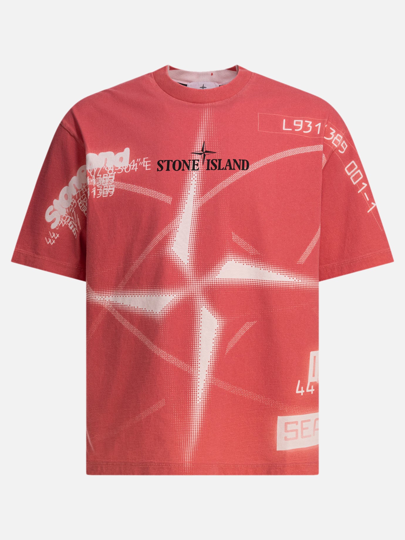 Stone Island &quot;Y2K Compass&quot; t-shirt 19470790_L Red thumbnail_1