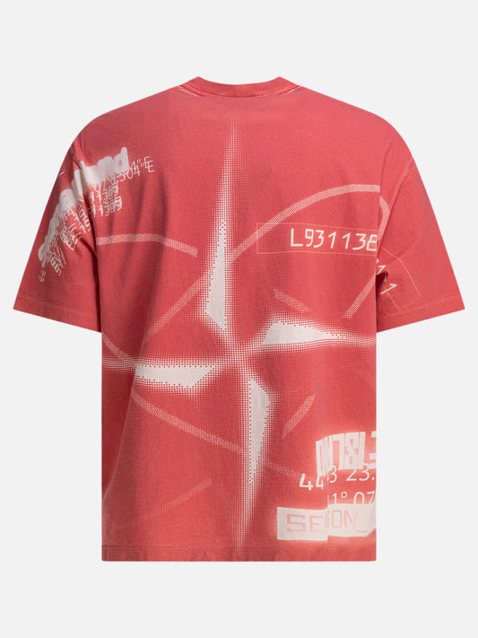 Stone Island "Y2K Compass" t-shirt 19470790_L Red 2