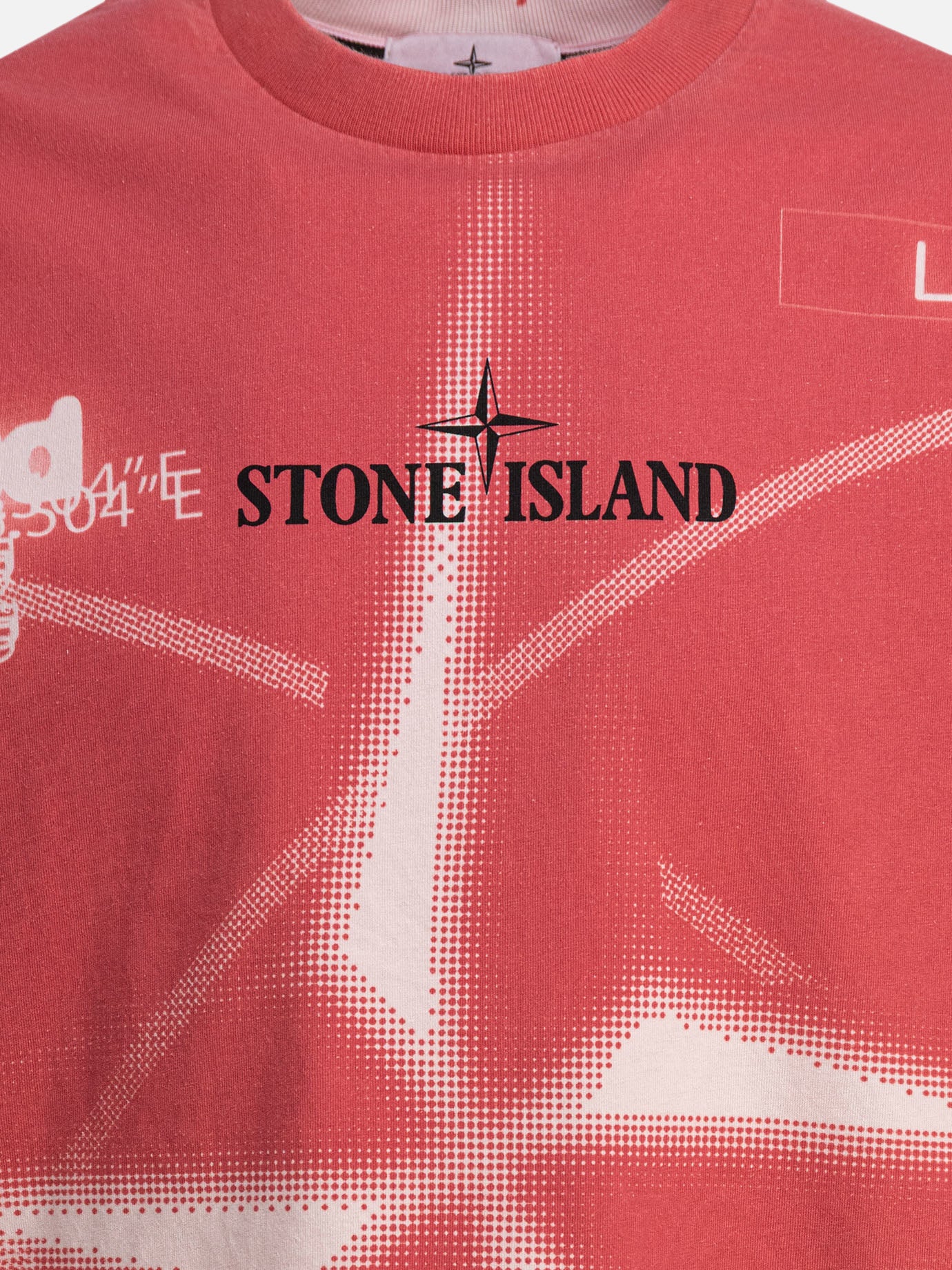 Stone Island "Y2K Compass" t-shirt Red