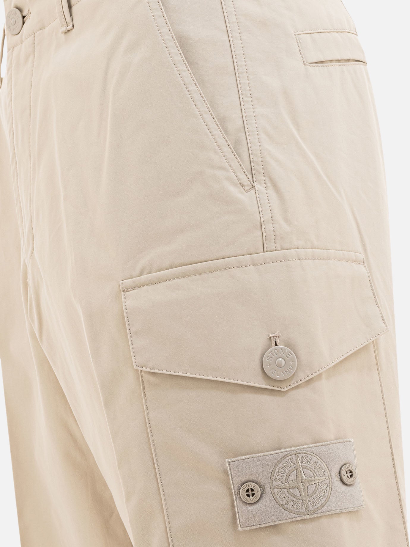 Stone Island Waterproof cargo trousers 10166818_30 Beige thumbnail_4